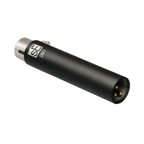 sE Electronics DM1 Dynamite Active Inline Microphone Preamp with 28dB Gain - Black