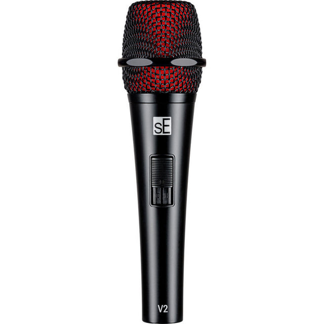 sE Electronics V2 Switch Supercardioid Dynamic Microphone with On/Off Switch - V2 Switch + Accessories