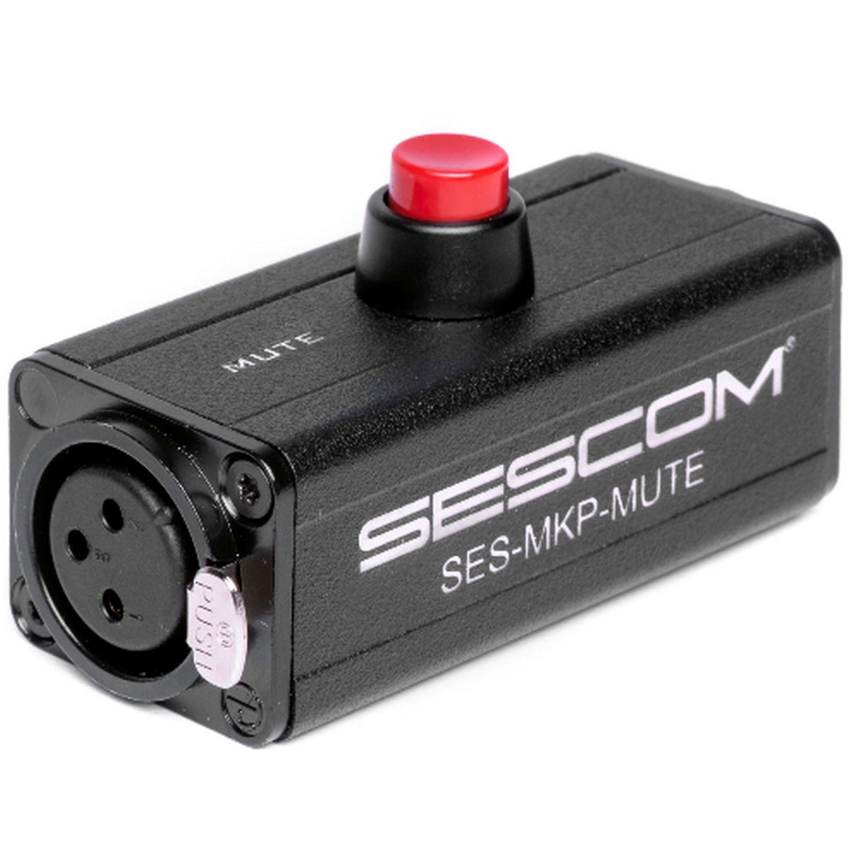 Sescom SES-MKP-MUTE XLR Momentary Microphone Mute Switch