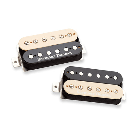 Seymour Duncan Hot Rodded Humbucker 6-String Guitar Pickup Set - Zebra - accessories