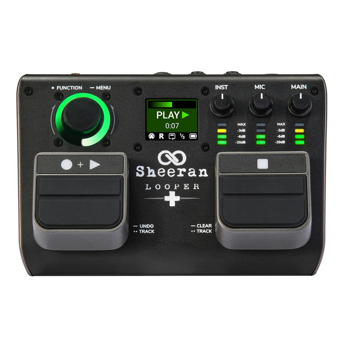 Sheeran Looper+ Dual-Track Looper Pedal with 4 Loop Modes and USB Audio