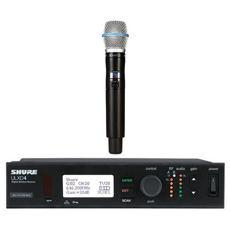 Shure ULXD24/B87C Handheld Wireless Microphone System H50 534-598 MHz