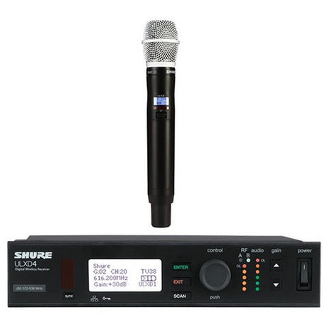 Shure ULXD24/SM86 Handheld Wireless Microphone System H50 534-598 MHz