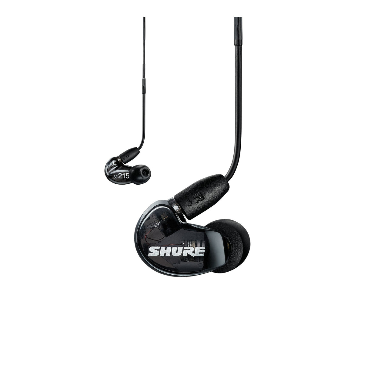 Shure SE215-K Sound Isolating Earphones Black (Used) - used