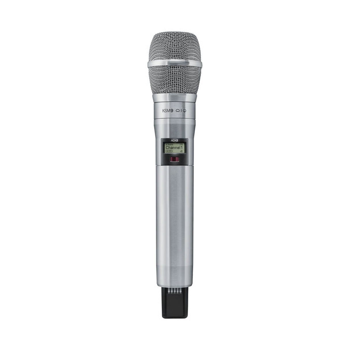 Shure ADX2-K9N Handheld Wireless Microphone Transmitter for Axient Digital Systems, Nickel Finish