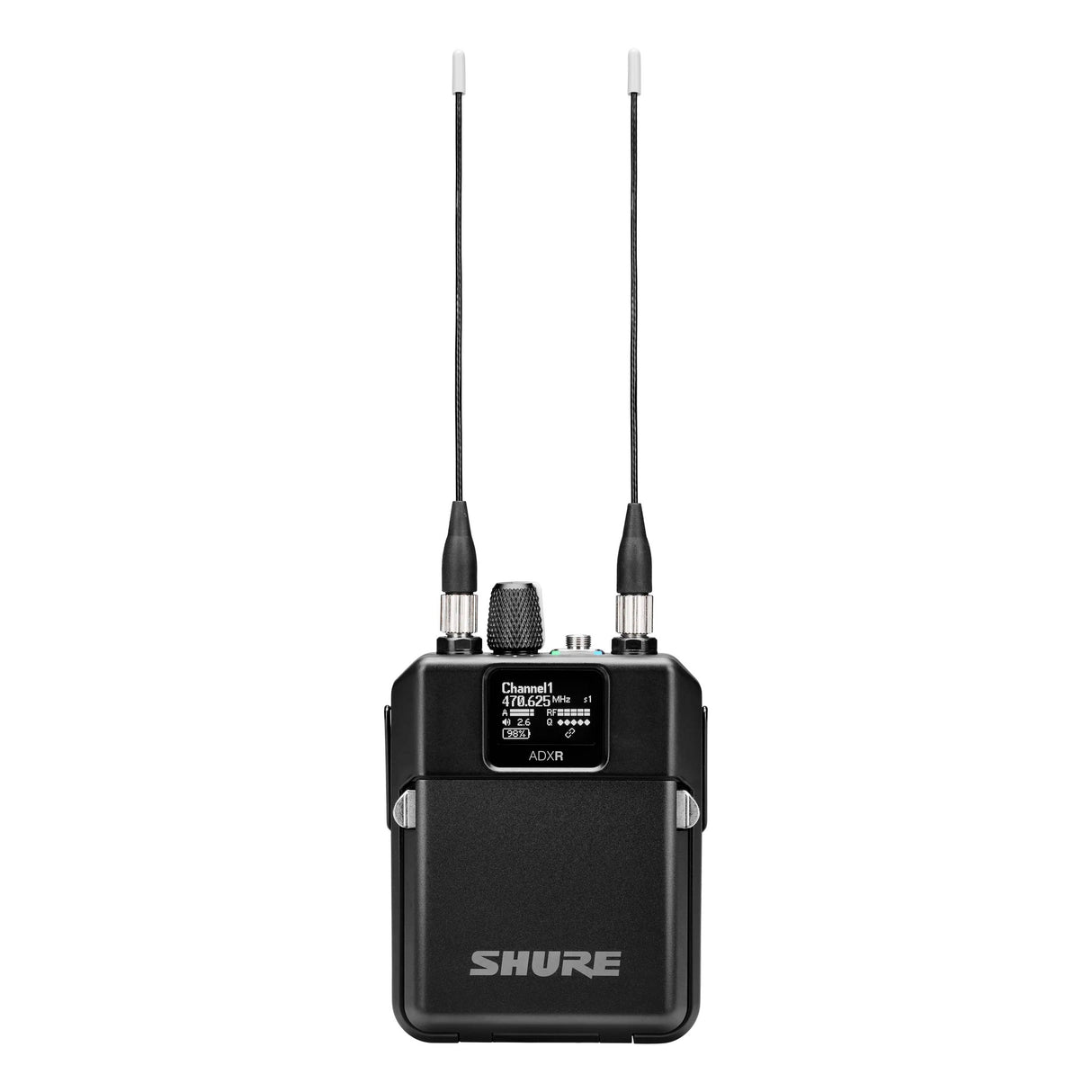 Shure Axient Digital ADXR Wireless Bodypack Receiver - A: 470-636 MHz