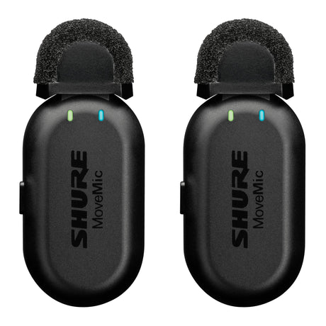Shure MoveMic Two 2-Channel Wireless Lavalier Microphone Z7 (Used) - used