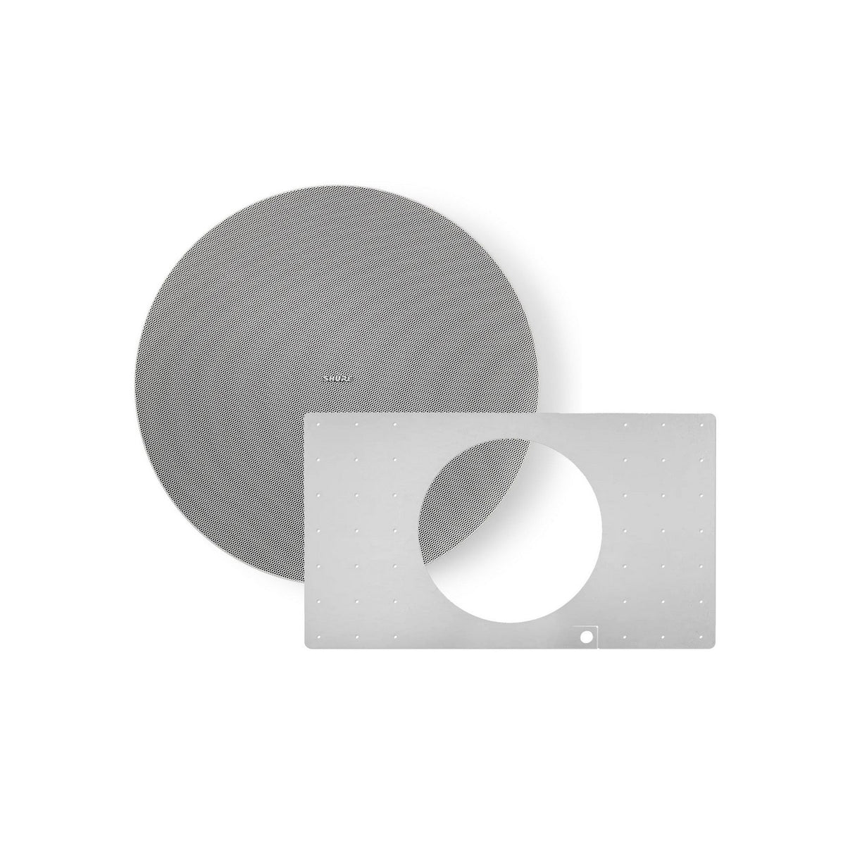 Shure MXP-5 Ceiling Mount Passive Loudspeaker Single - MXP-5 Ceiling Loudspeaker w/Construction Bracket / White