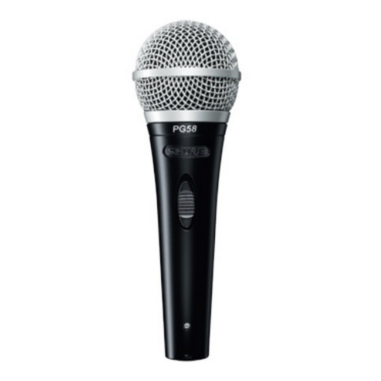 Shure PG58-XLR Cardioid Dynamic Handheld Vocal Microphone, XLR to XLR