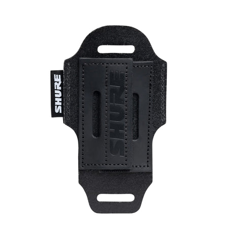 Shure Premium Leather Wireless Bodypack Transmitter Pouch - Black