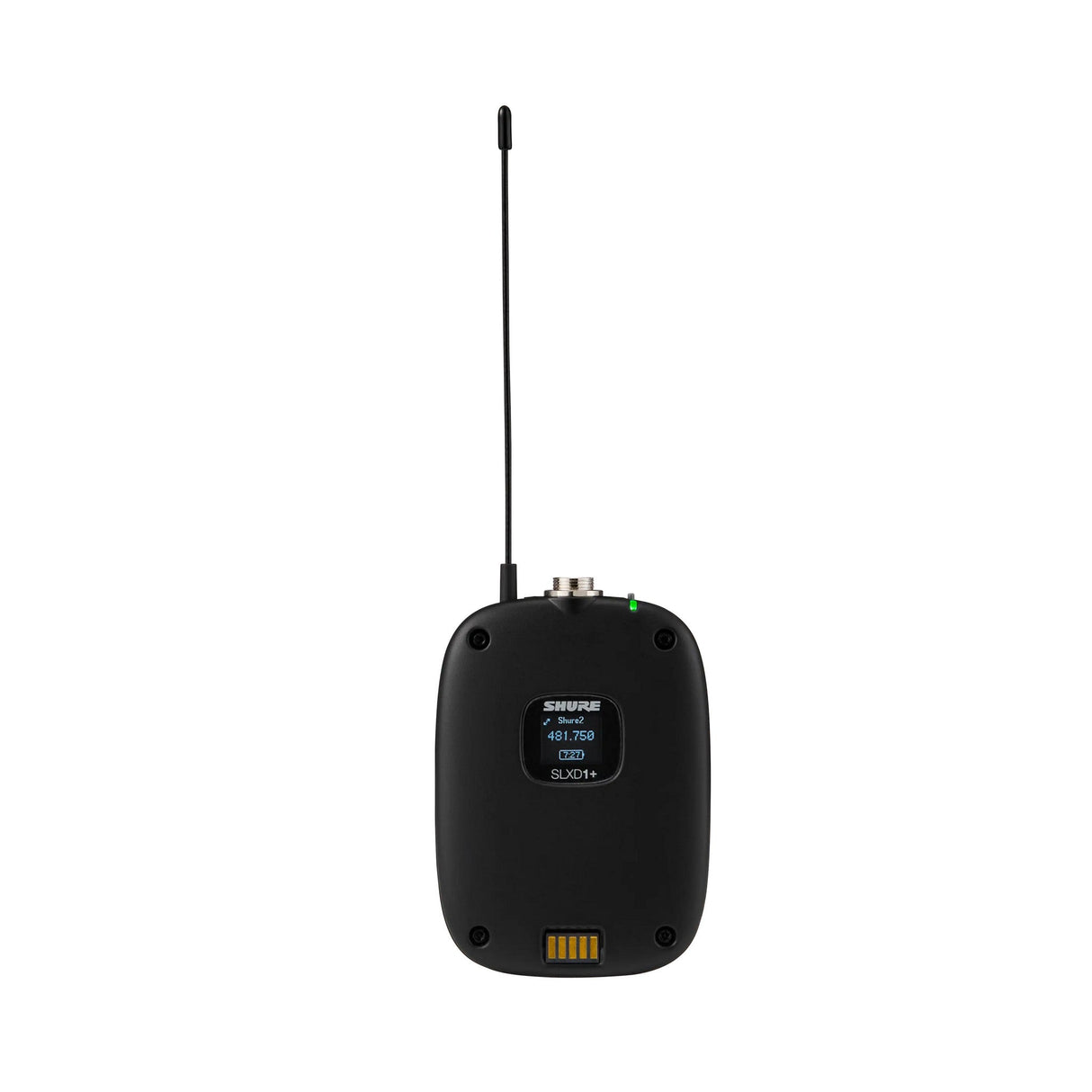 Shure SLXD1+TA TAA Compliant Digital Wireless Bodypack Transmitter, G57 470-608 MHz