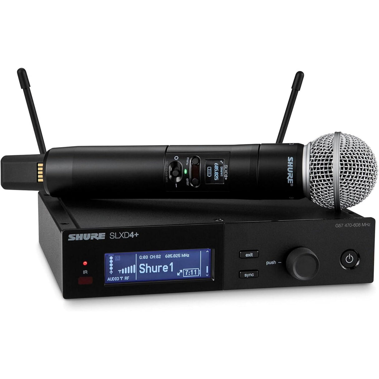 Shure SLXD24+/SM58 Wireless Handheld System (G57 Band)
