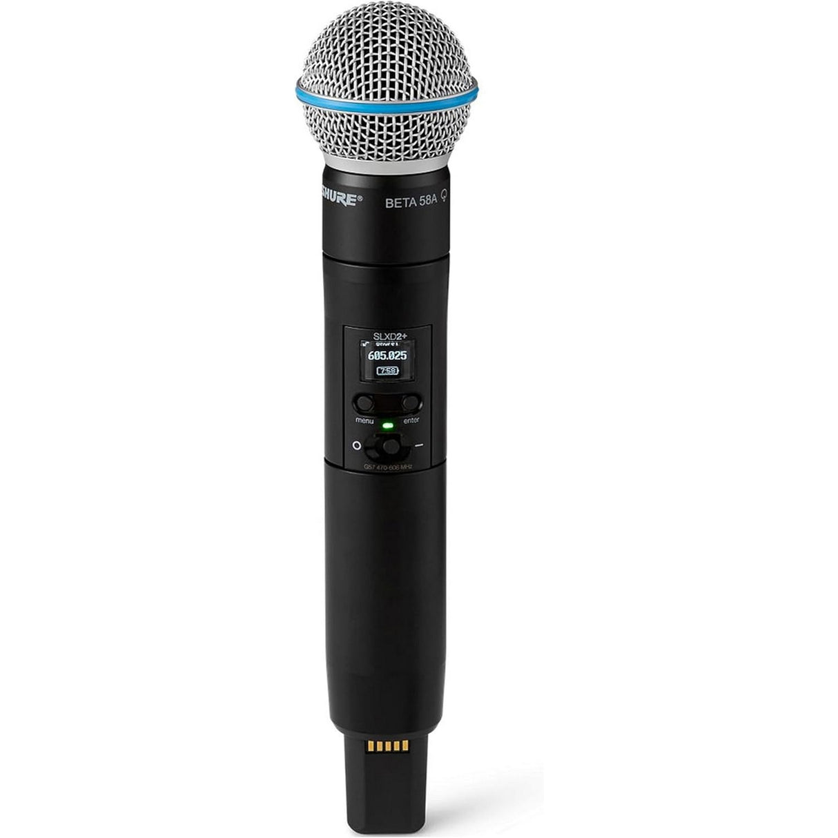 Shure SLXD2+/B58 Digital Wireless Handheld Transmitter with Beta 58A (G57 Band)