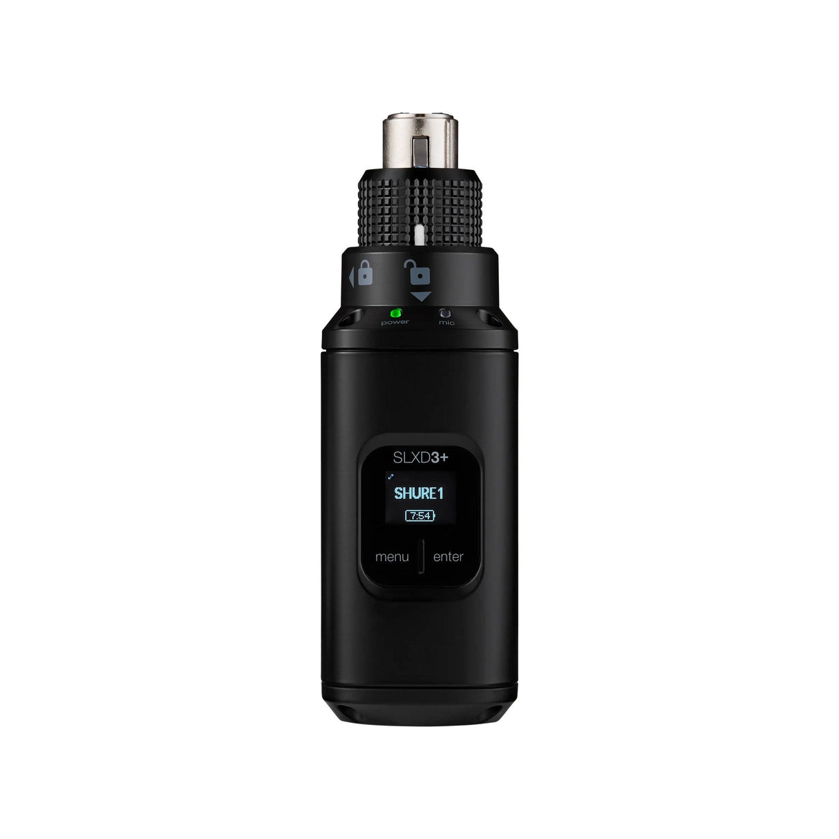Shure SLXD3+TA TAA Compliant Digital Wireless Plug-On Transmitter, G57 470-608 MHz