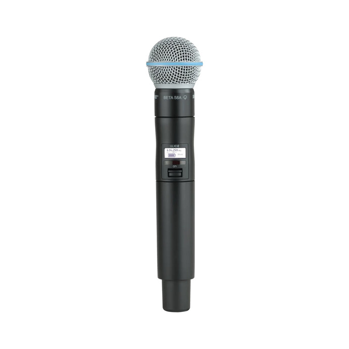 Shure ULXD2/B58 Digital Handheld Transmitter with Beta 58A Capsule G57 Band (470-608 MHz)