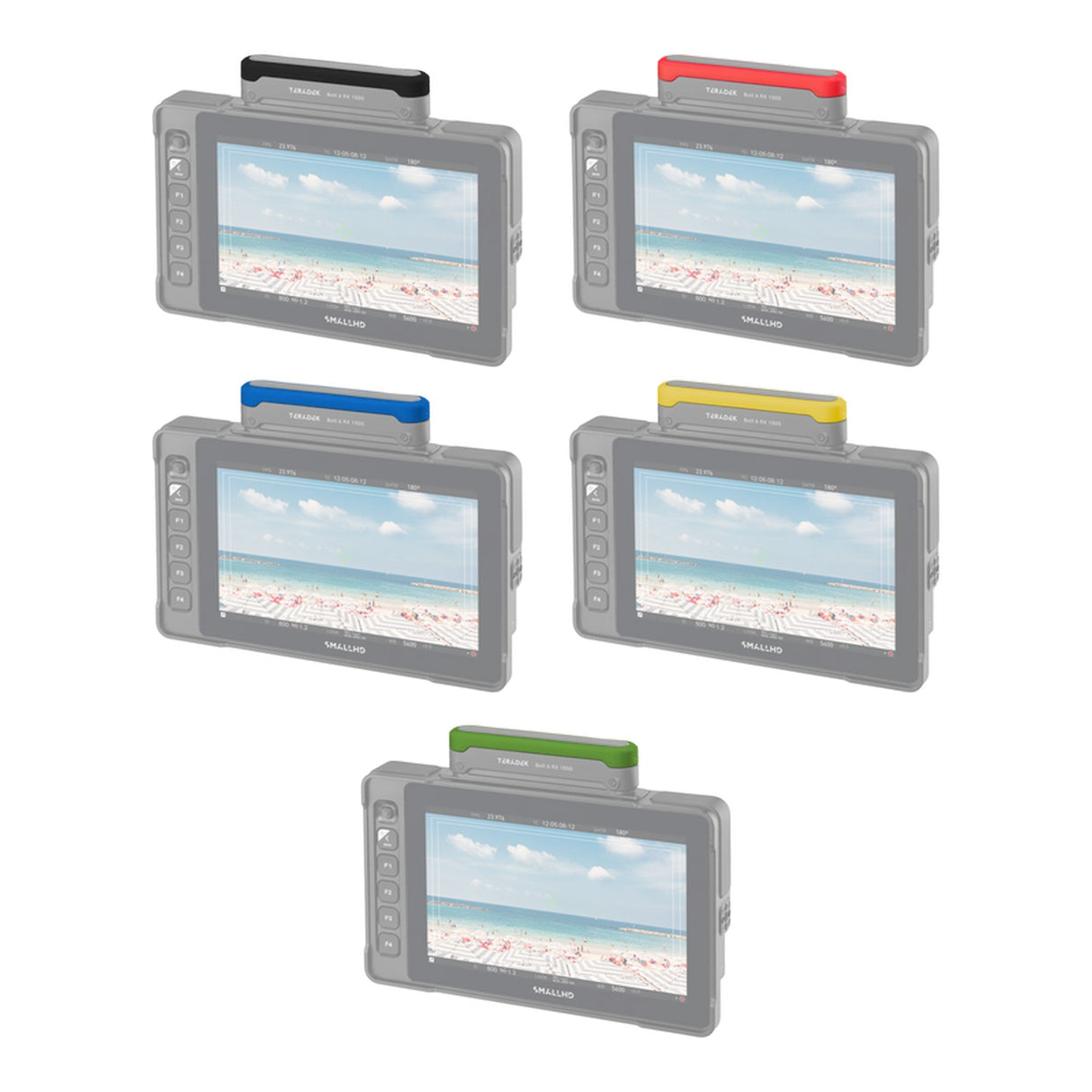 SmallHD Ultra 7 Bolt Receiver Color Bands - Multi-Color Kit