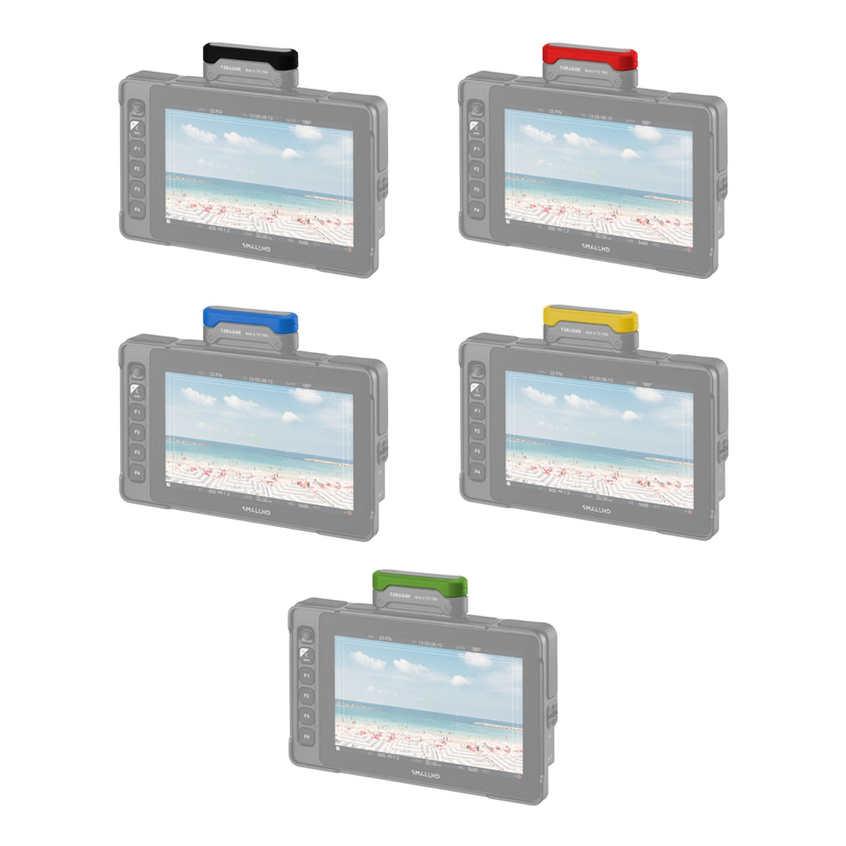 SmallHD Ultra 7 Bolt Transmitter Color Bands - Multi-Color Kit