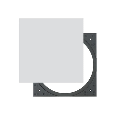 Sonance Square Adapter with Grille for Pro Series PS-C63/P63 Speaker Pair - White