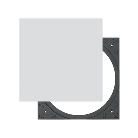 Sonance Square Adapter with Grille for Pro Series PS-C83/P83/C63RTLP Speaker Pair - White