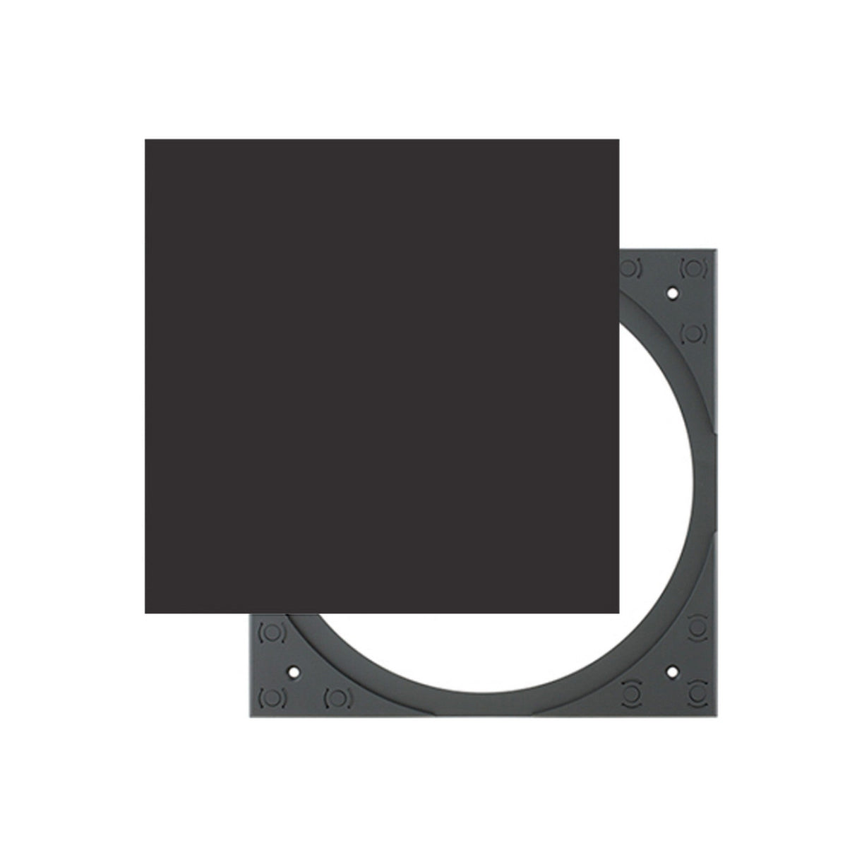 Sonance Square Adapter with Grille for Pro Series PS-C63/P63 Speaker Pair - Black