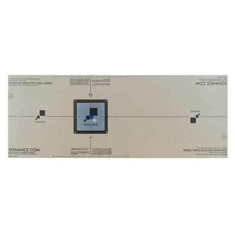 Sonance Architectural Series Mounting Platform Discreet - 1/2 inch Gypsum Platform, Square