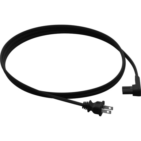 Sonos Power Cord I for Arc Amp Beam Ray Speakers - Black / 6 feet (2m) / Angled