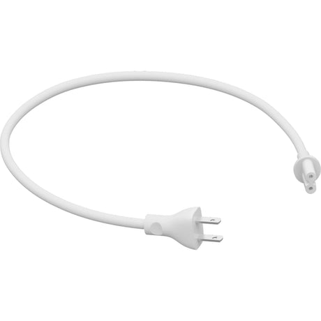 Sonos Power Cord I for Arc Amp Beam Ray Speakers - White / 19.7 inches (0.5m) / Straight