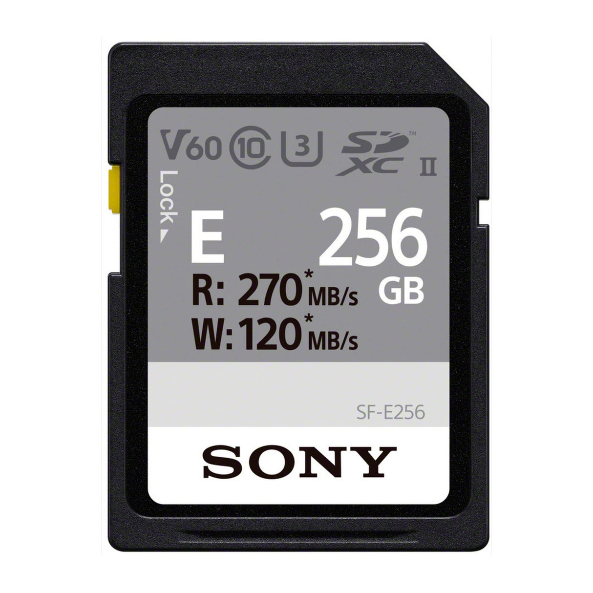 Sony E Series UHS-II SDXC Memory Card - 256 GB