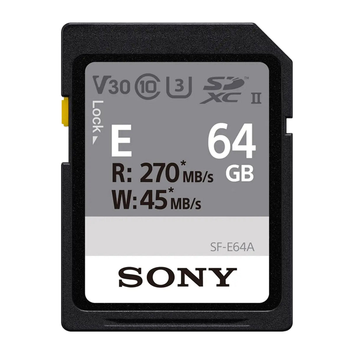 Sony E Series UHS-II SDXC Memory Card - 64 GB