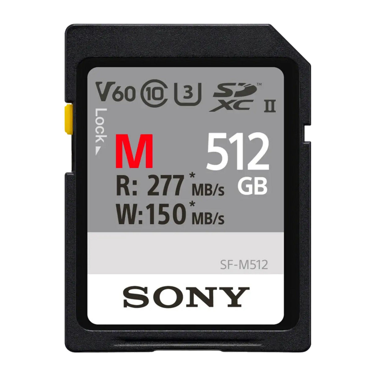 Sony SF-M Series UHS-II SDXC Memory Card - 512 GB