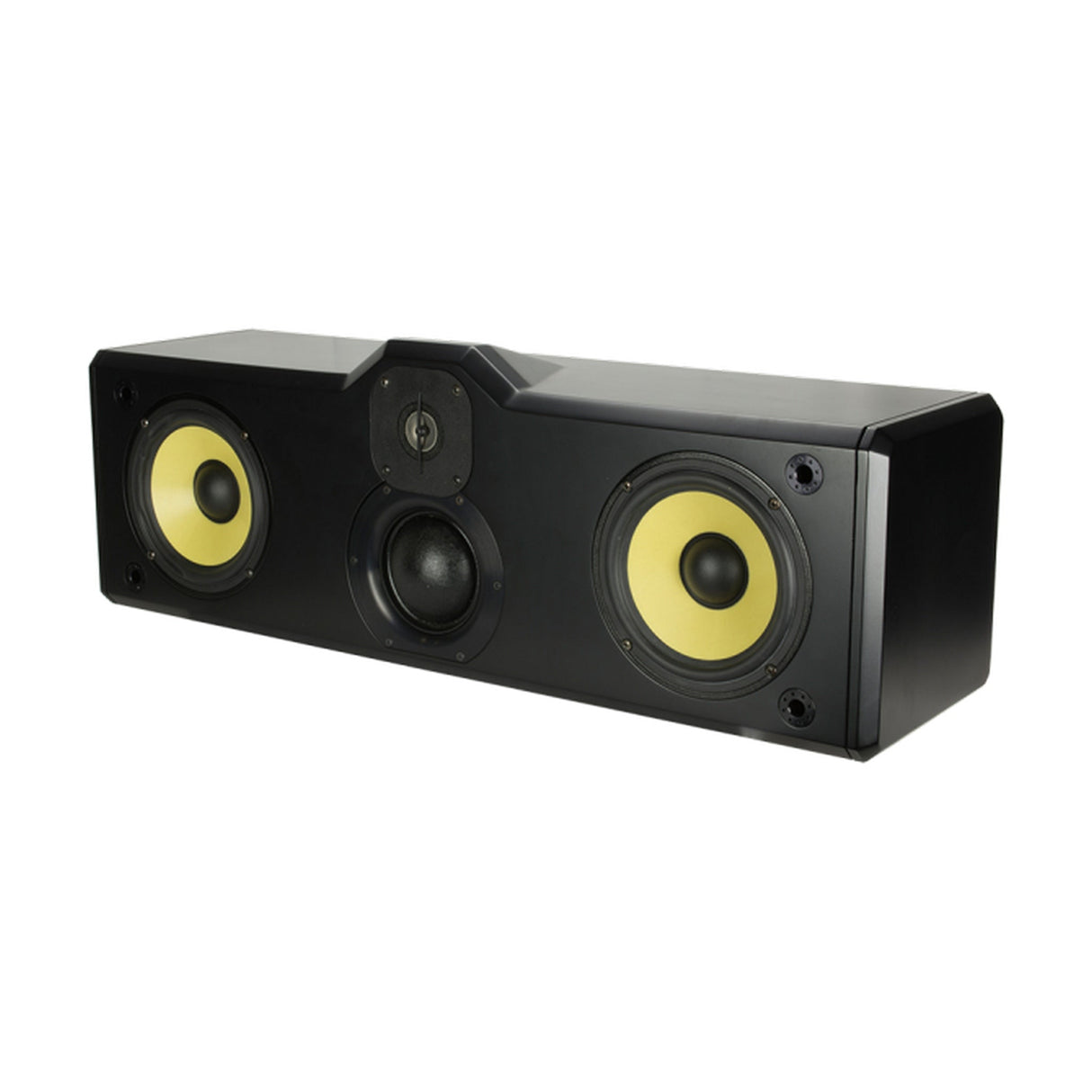 SoundTube C2.IW In-Wall Three-Way Center Channel Speaker, Black Gloss Finish