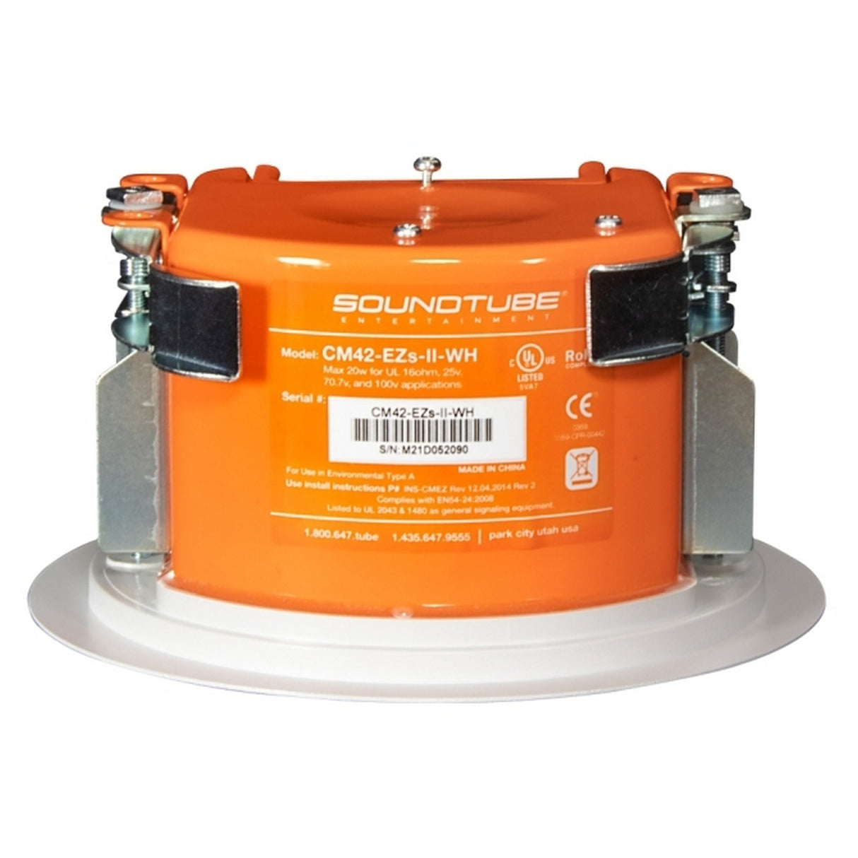 SoundTube CM42‑EZs‑II 4-Inch Coaxial In‑Ceiling Commercial Speaker