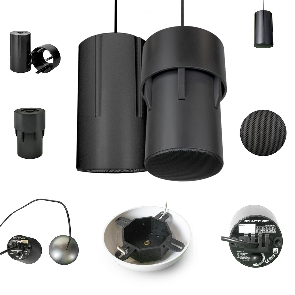 SoundTube DS31-EZ Designer Sleeve Customizable Pendant Speaker