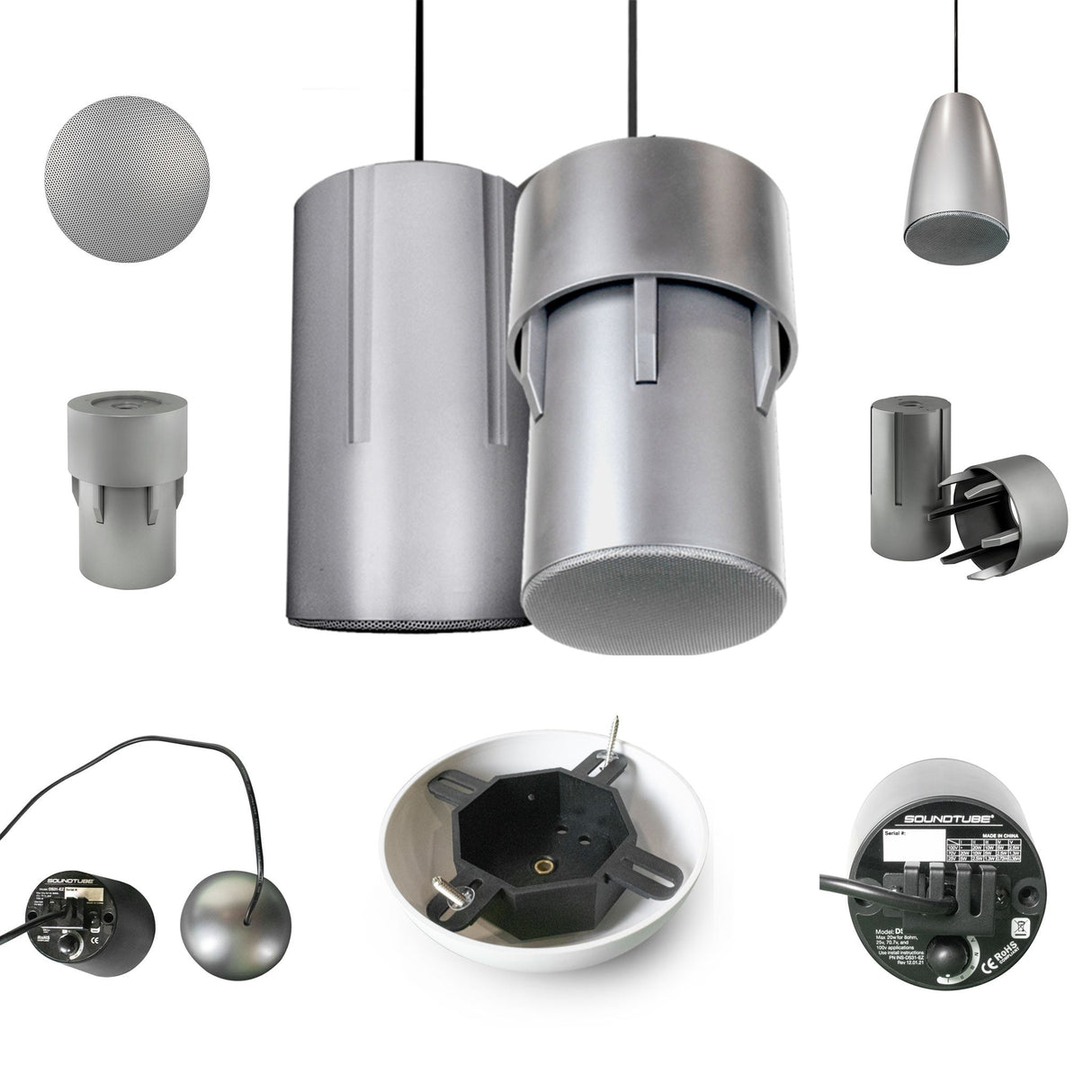 SoundTube DS31-EZ Designer Sleeve Customizable Pendant Speaker