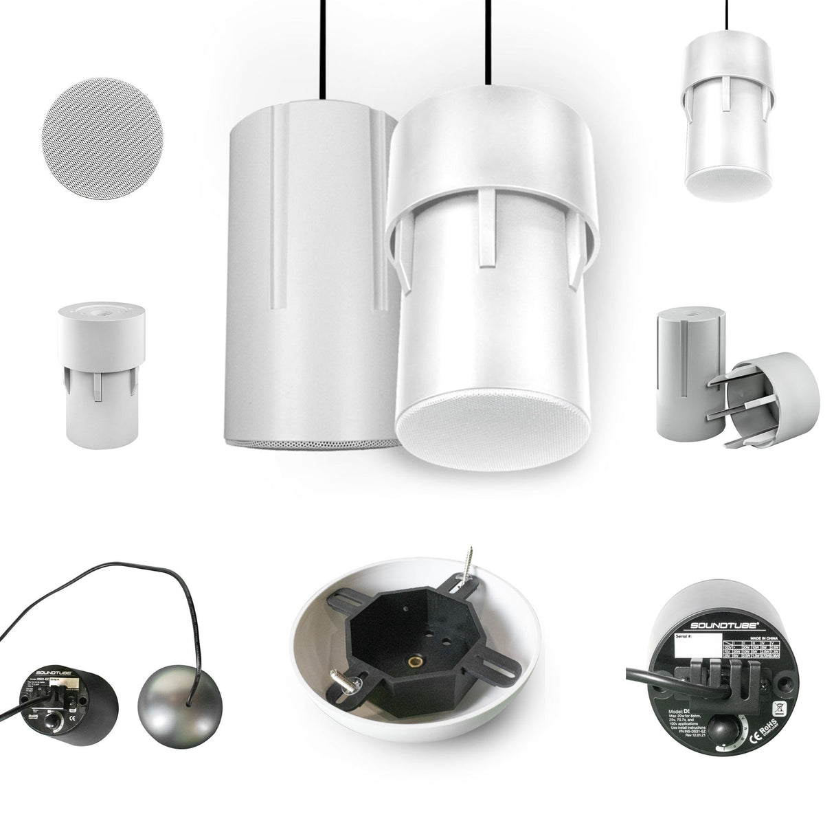 SoundTube DS31-EZ Designer Sleeve Customizable Pendant Speaker