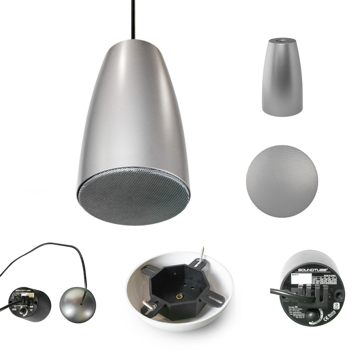 SoundTube DS31-EZ Designer Sleeve Customizable Pendant Speaker