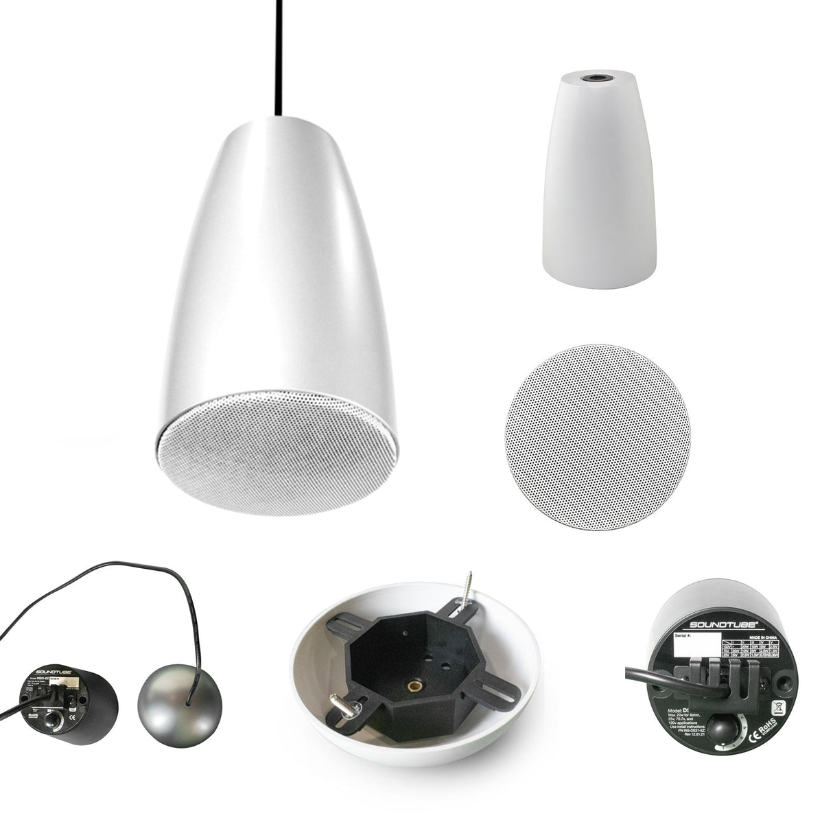 SoundTube DS31-EZ Designer Sleeve Customizable Pendant Speaker