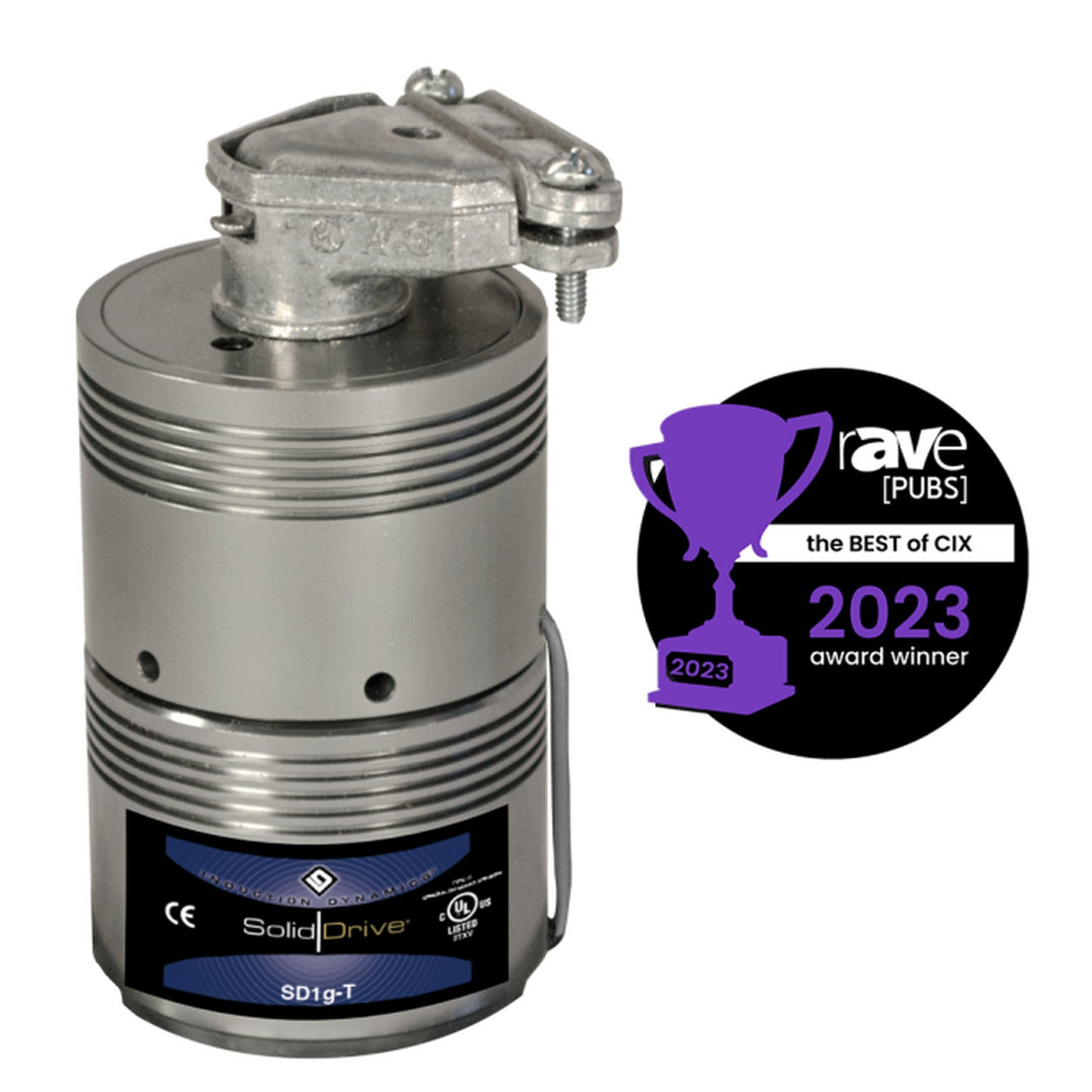 SoundTube SD-1G-T Titanium Glass Surface-Mount Actuator with Transformer