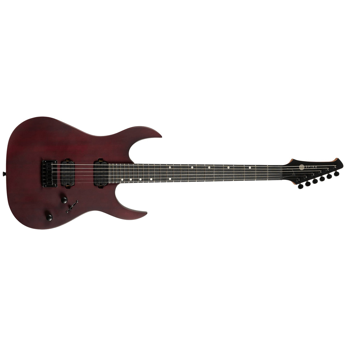 Spira Guitars S 400 Series Electric Guitar - Matte Wine Red