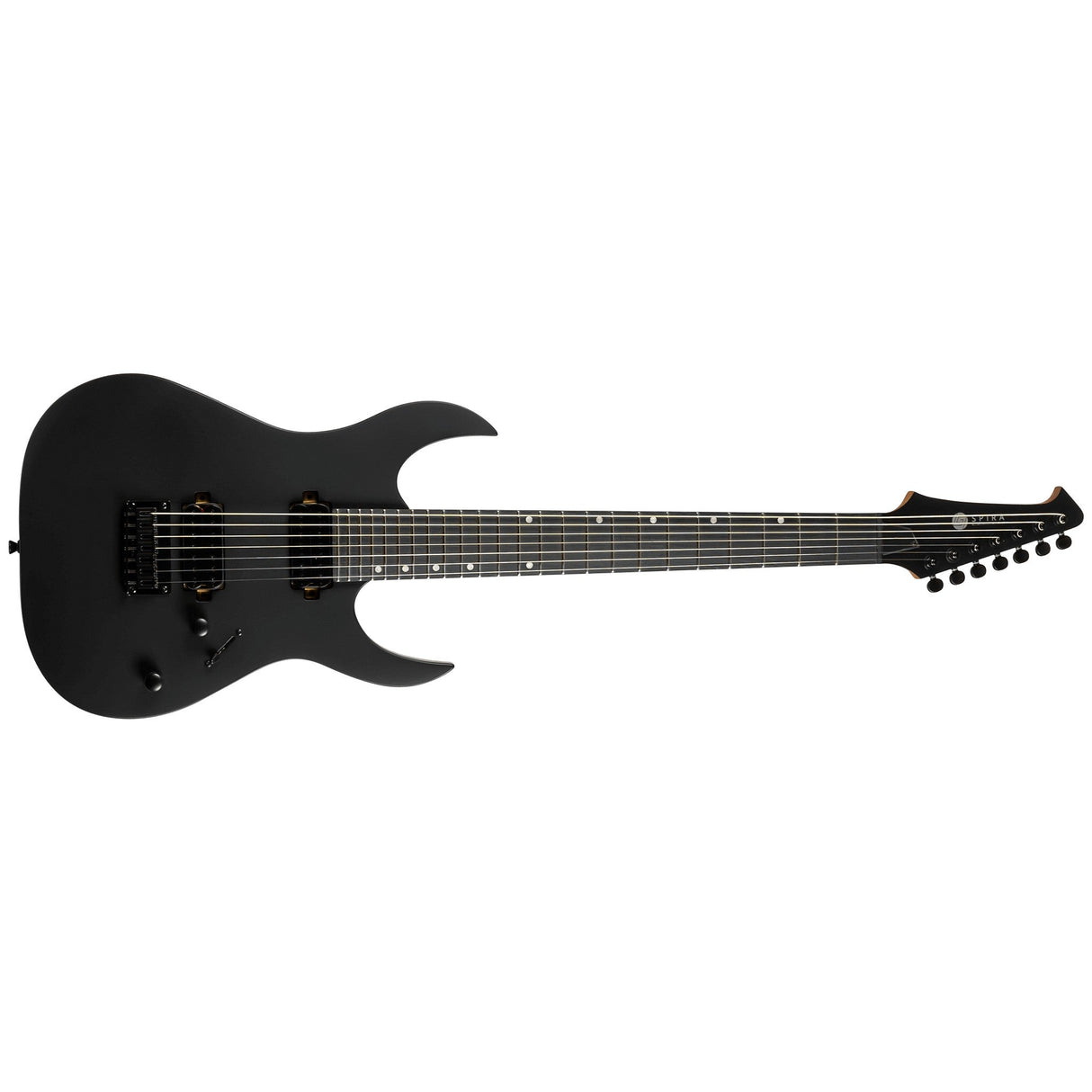 Spira Guitars S 407 Series Electric Guitar - Matte Black