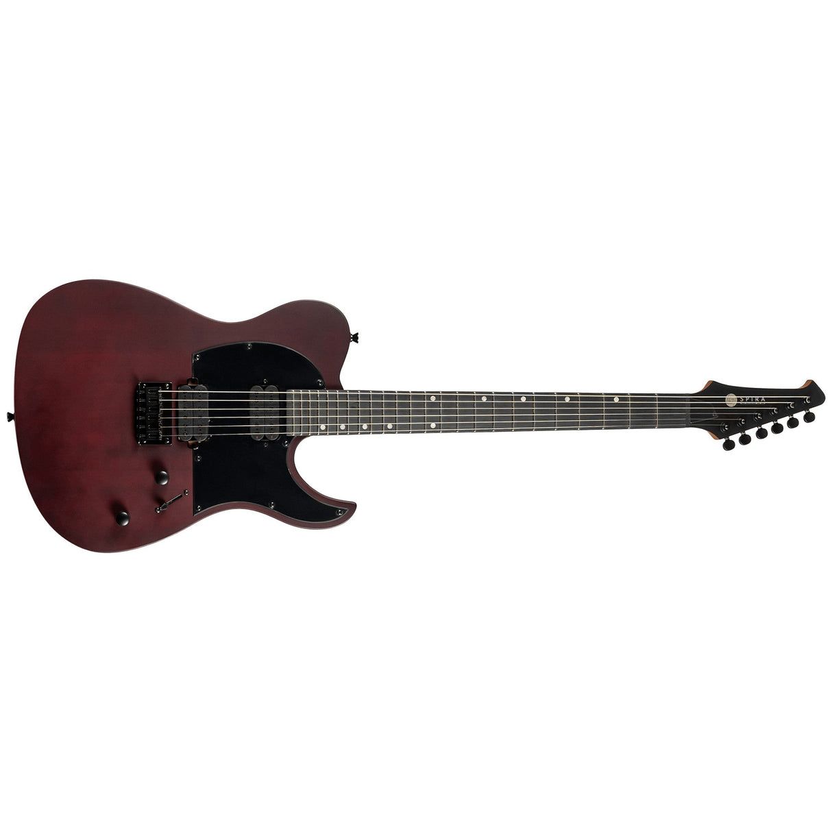 Spira Guitars T 400 Series Electric Guitar - Matte Wine Red