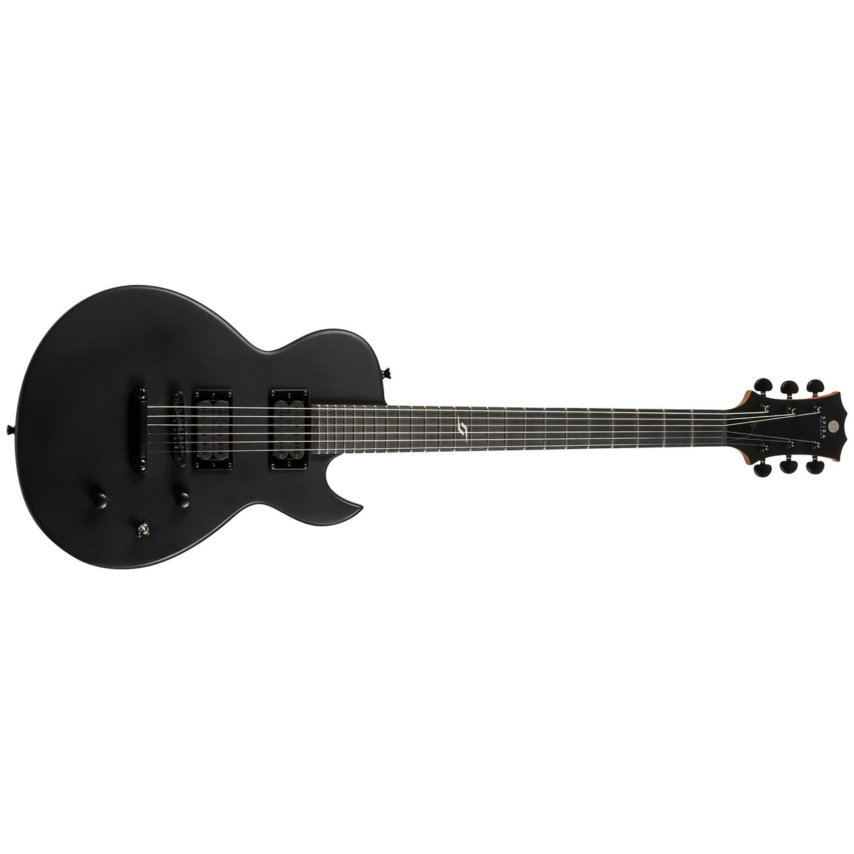 Spira Guitars L 400 Series Electric Guitar - Matte Black