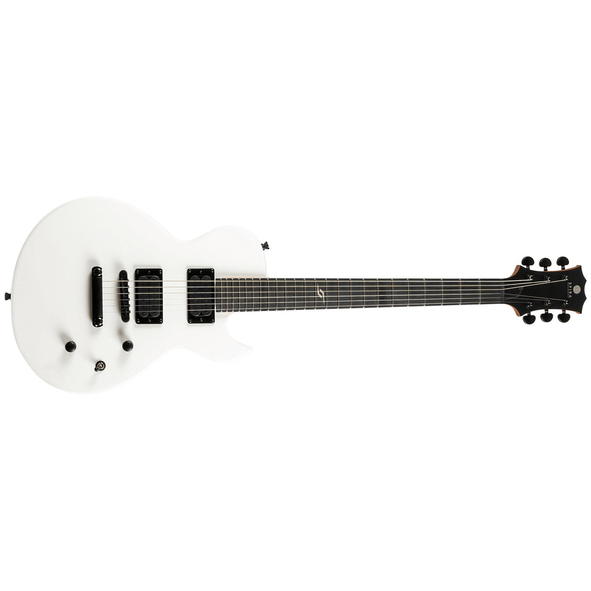Spira Guitars L 400 Series Electric Guitar - Matte White