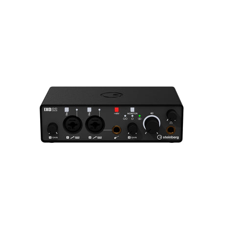 Steinberg IXO22 2 x 2 USB 2.0 Audio Interface with Two Mic Preamps - Black