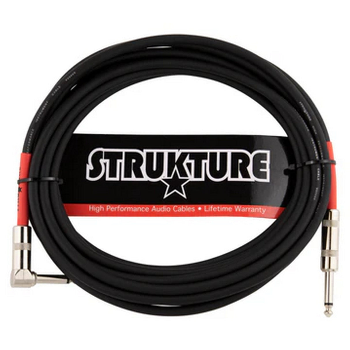 Strukture 7 mm 1.25-Inch Instrument Cable - 10-feet / Right Angle
