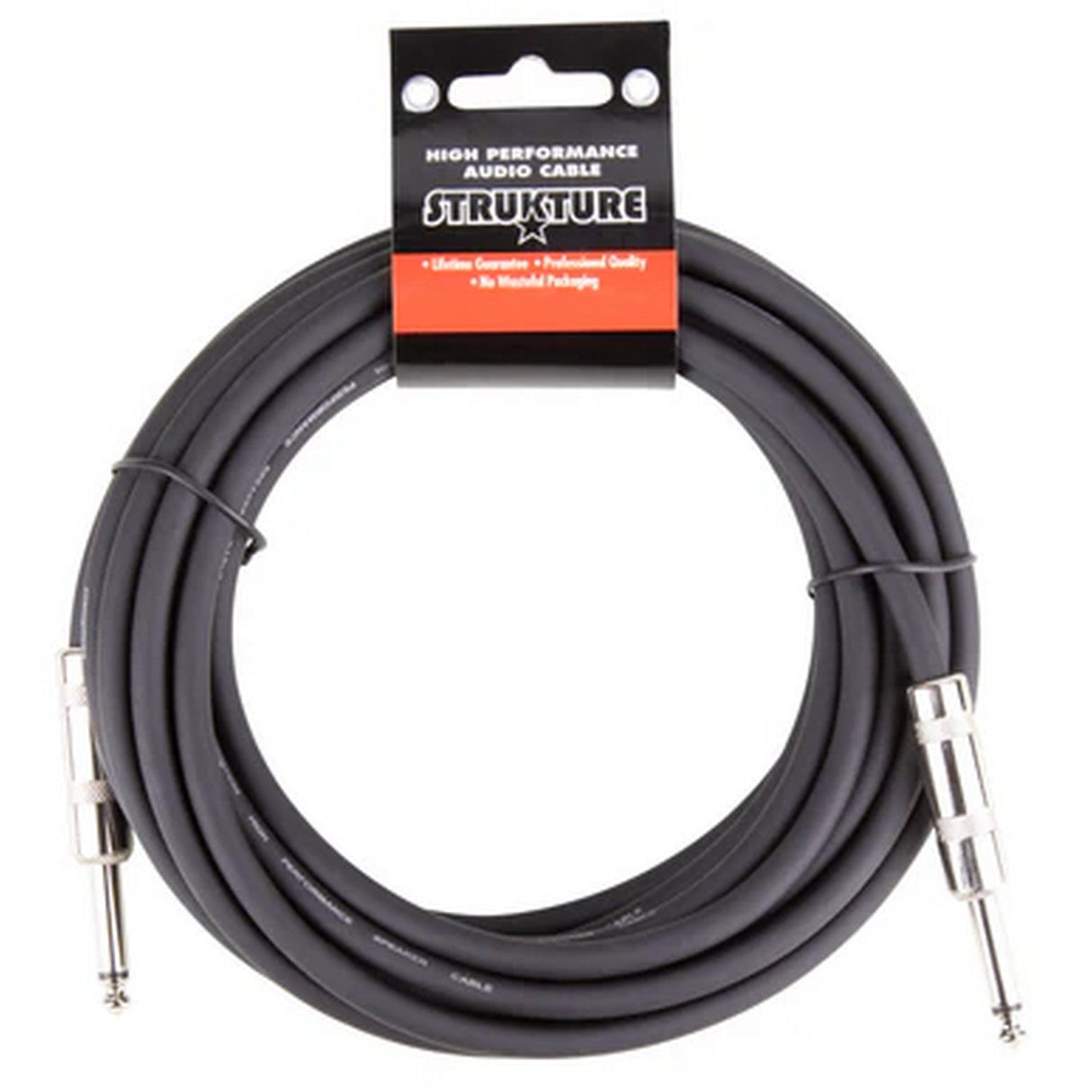 Strukture 20-Foot Speaker Cable 2-Pack 16 Gauge 1/4-Inch Connnectors