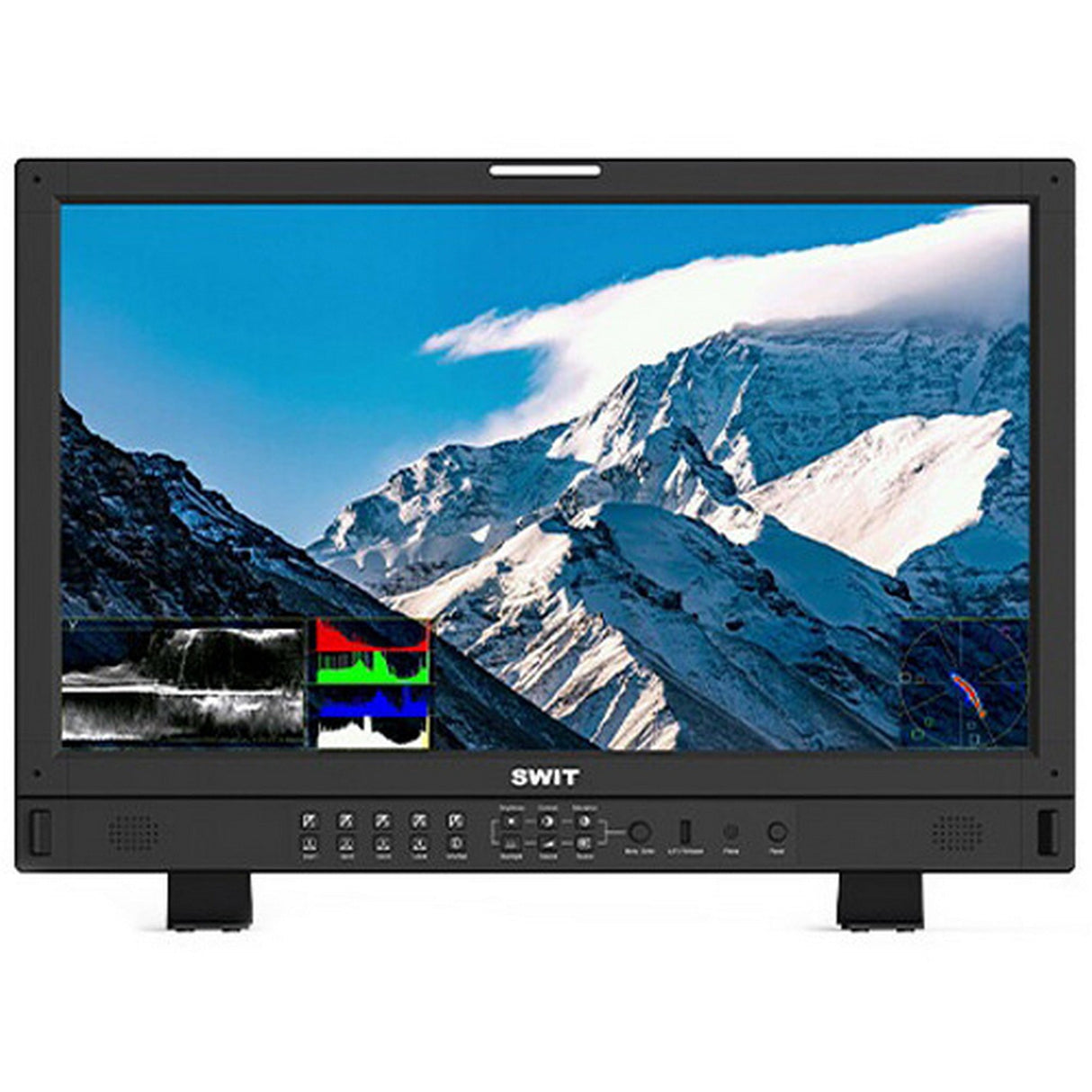 SWIT BM-U175 / BM-U245 4K/8K 12G-SDI Studio Monitors
