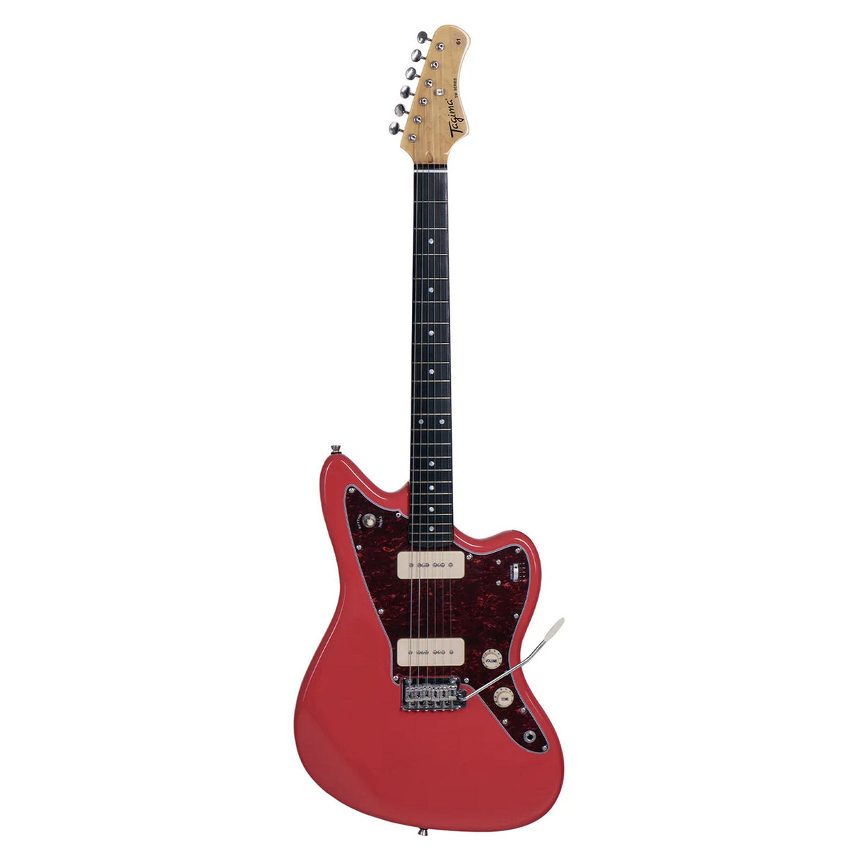 Tagima TW 61 Jazz-M Electric Guitar - Fiesta Red