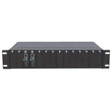 TechLogix Networx TL-RKMC-14 14 Slot Rack-Mount Media Converter Chassis with Two Integrated Power Supplies