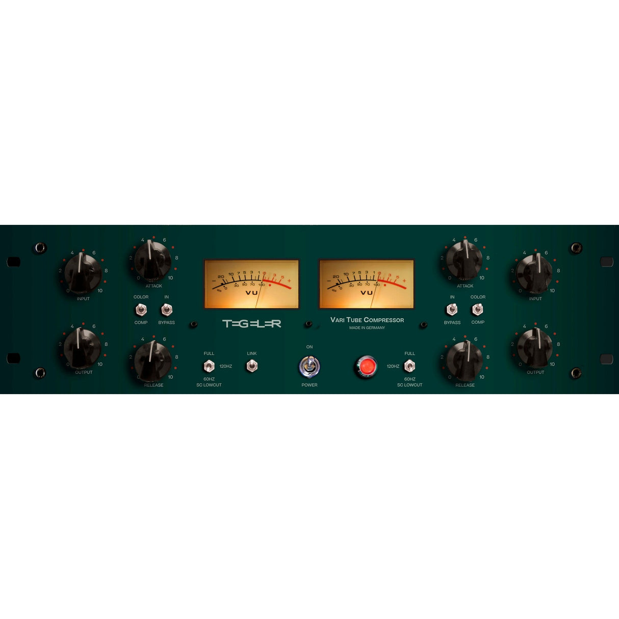 Tegeler Vari Tube Compressor Vari-Mu Mastering and Bus Compressor